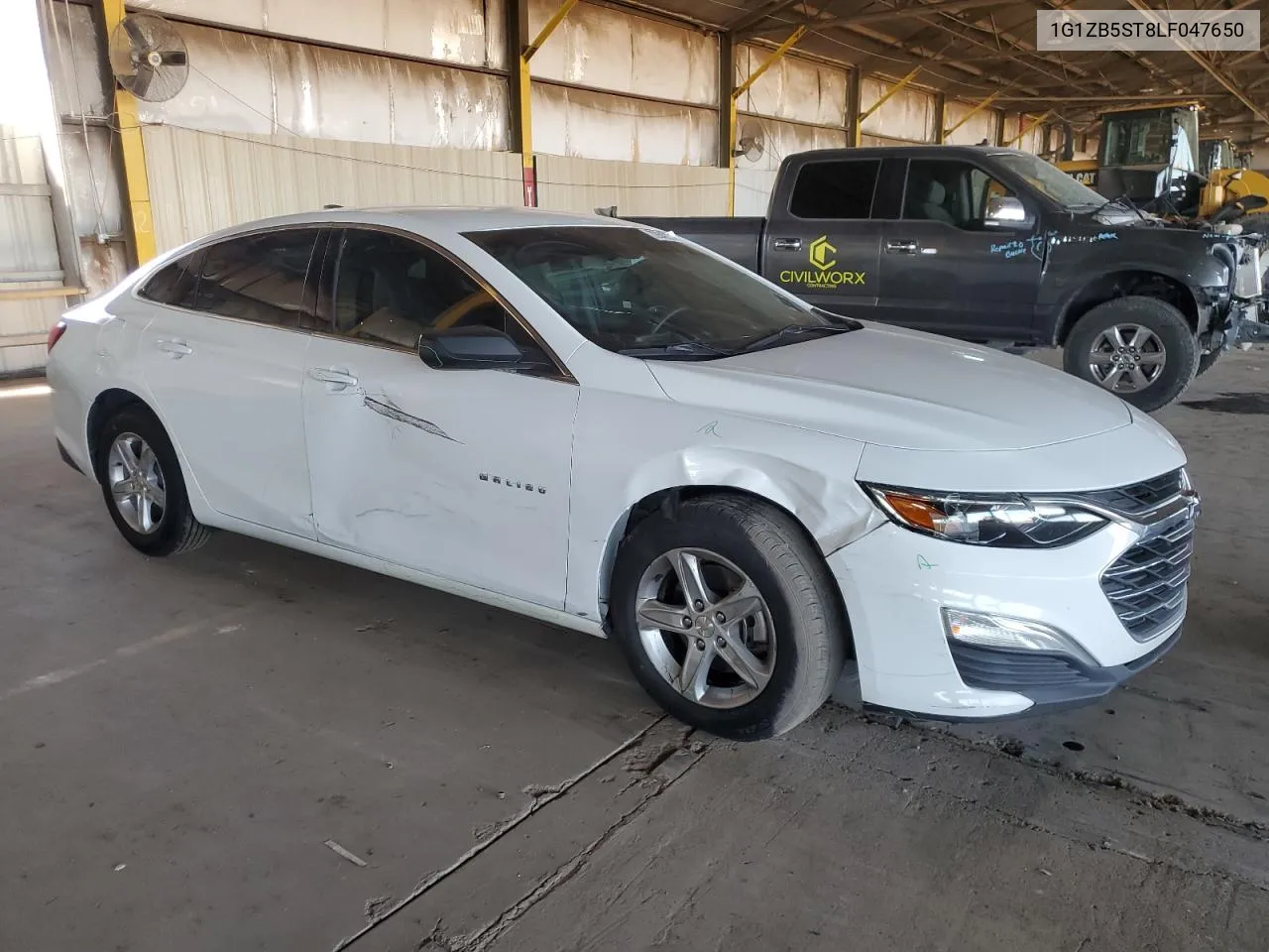 2020 Chevrolet Malibu Ls VIN: 1G1ZB5ST8LF047650 Lot: 72642274