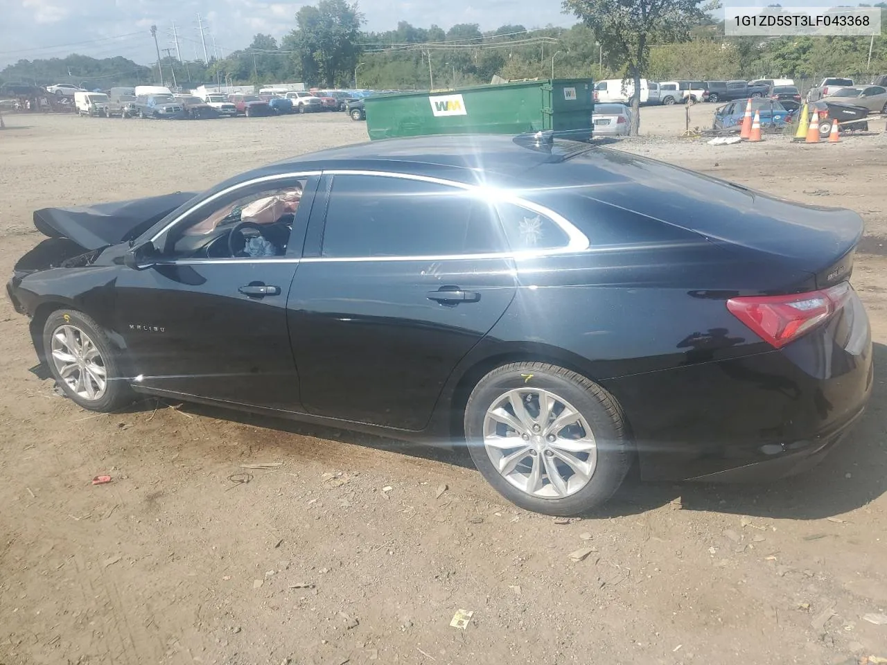 2020 Chevrolet Malibu Lt VIN: 1G1ZD5ST3LF043368 Lot: 72651304