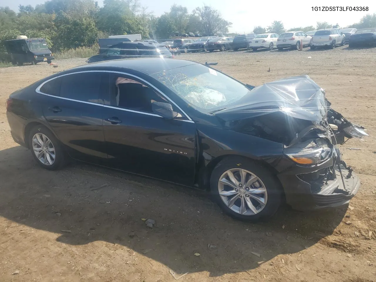 2020 Chevrolet Malibu Lt VIN: 1G1ZD5ST3LF043368 Lot: 72651304