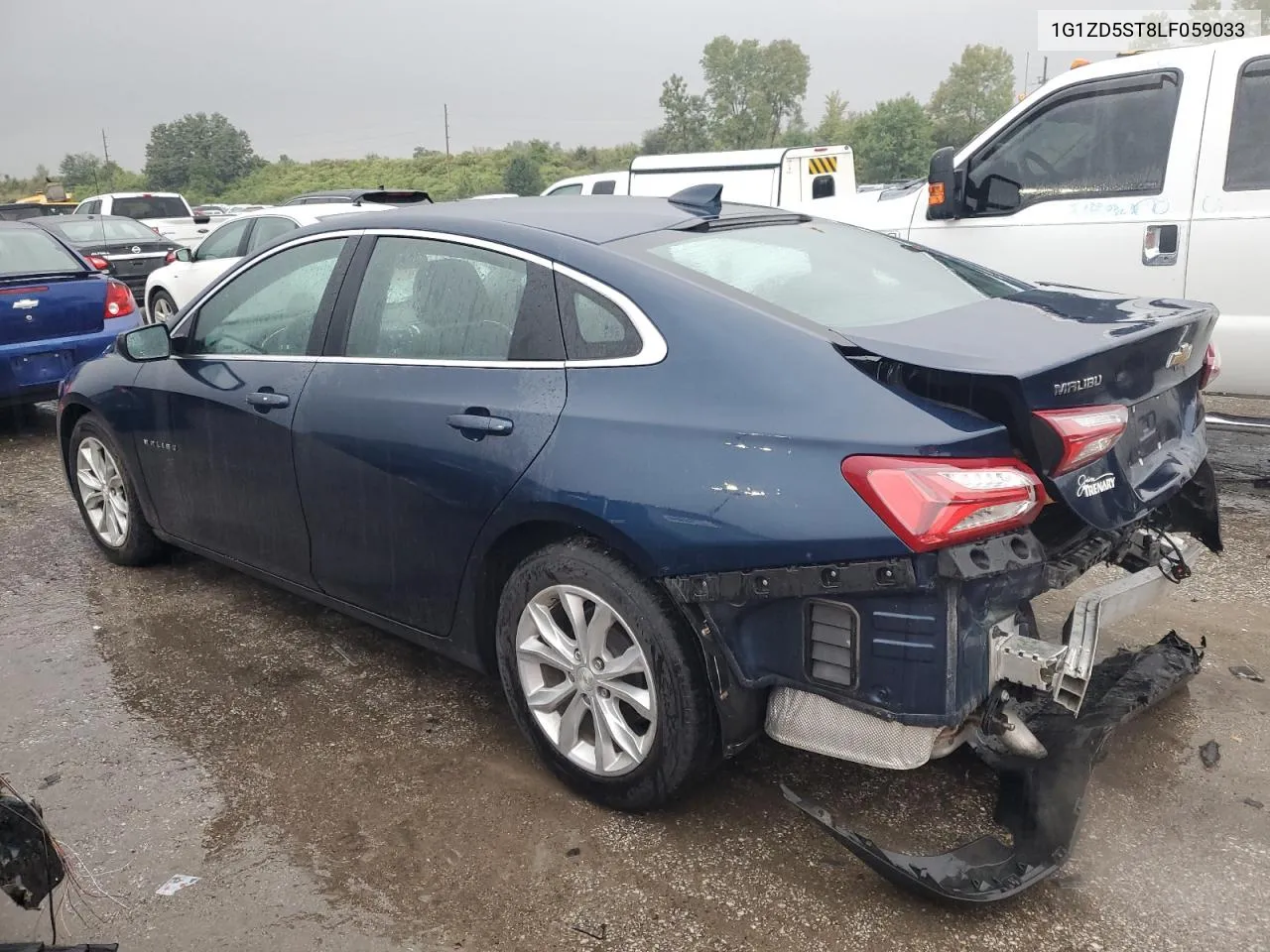 2020 Chevrolet Malibu Lt VIN: 1G1ZD5ST8LF059033 Lot: 72685704