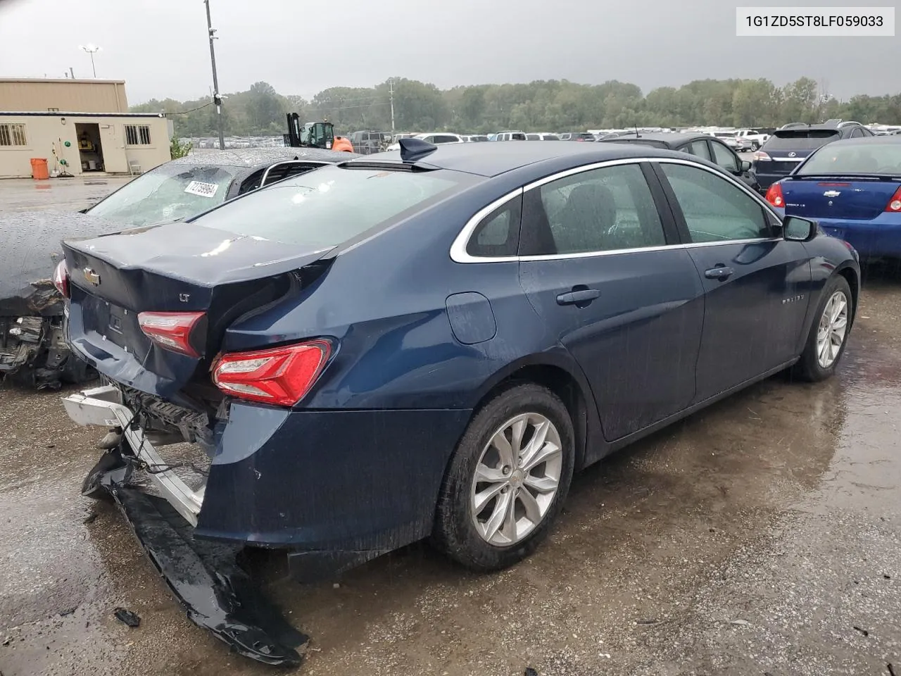 2020 Chevrolet Malibu Lt VIN: 1G1ZD5ST8LF059033 Lot: 72685704