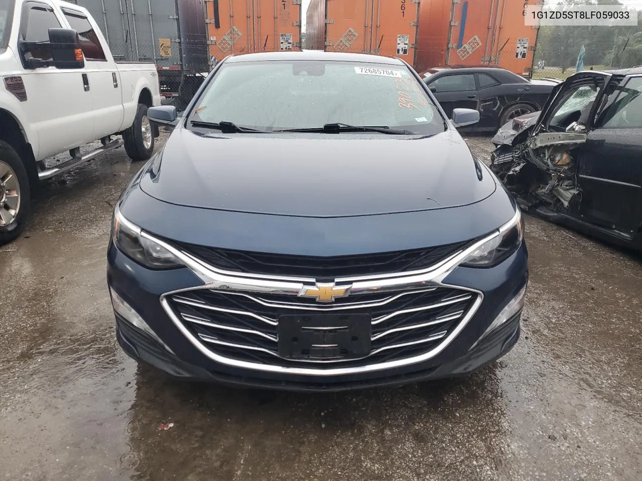 2020 Chevrolet Malibu Lt VIN: 1G1ZD5ST8LF059033 Lot: 72685704