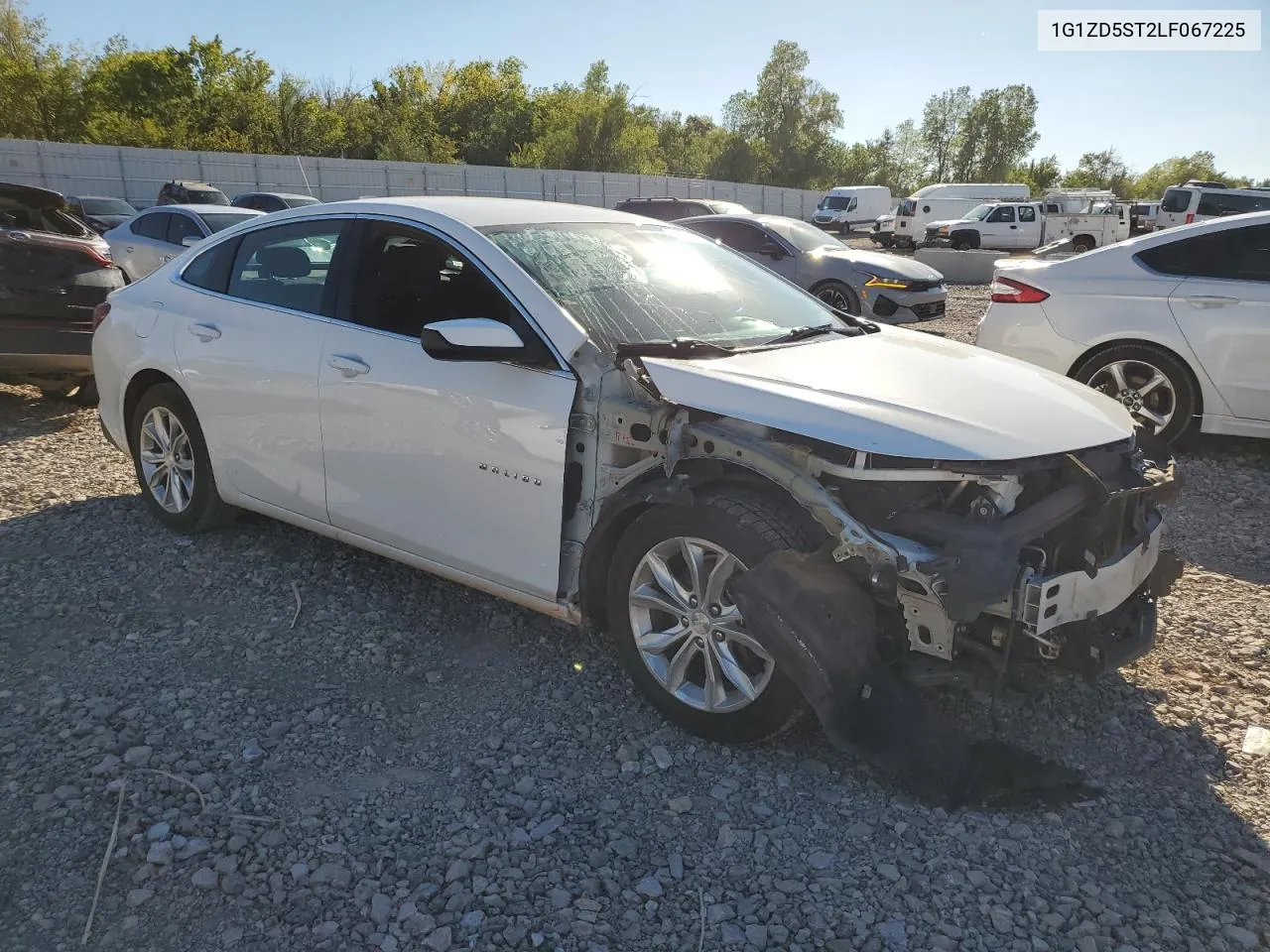 1G1ZD5ST2LF067225 2020 Chevrolet Malibu Lt