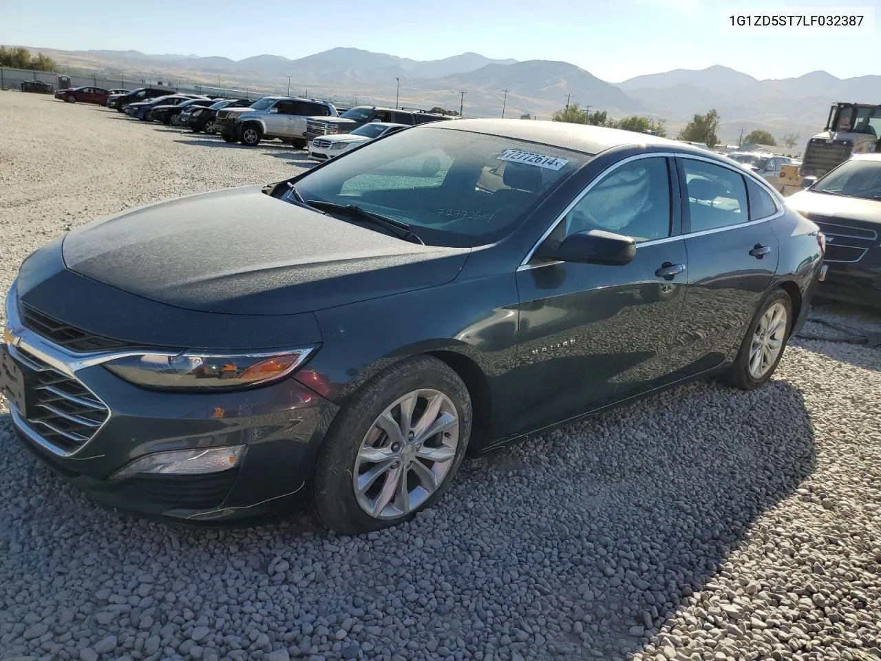 2020 Chevrolet Malibu Lt VIN: 1G1ZD5ST7LF032387 Lot: 72772614