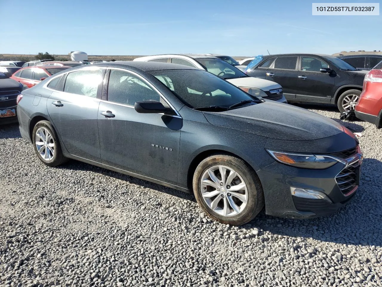 2020 Chevrolet Malibu Lt VIN: 1G1ZD5ST7LF032387 Lot: 72772614