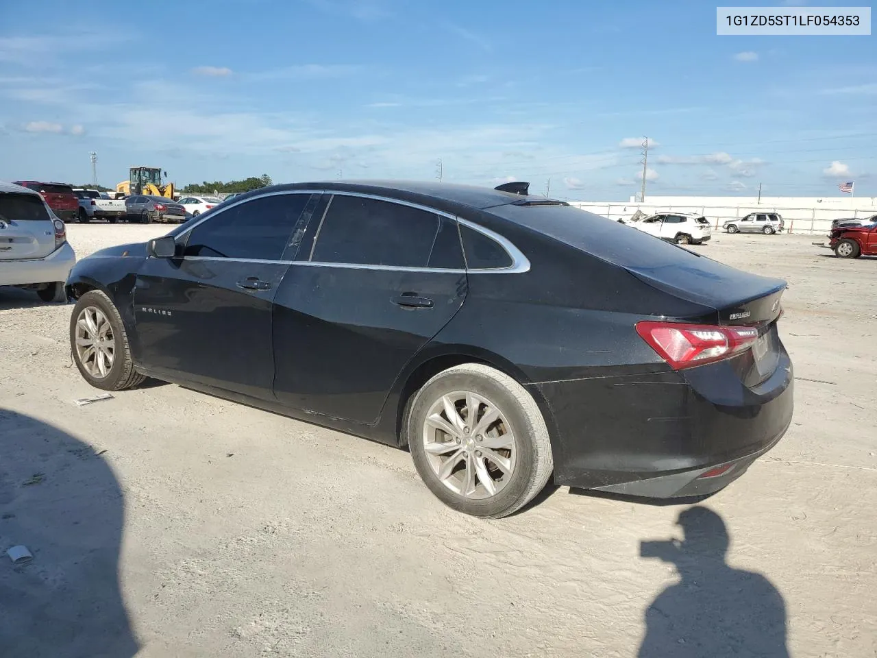 2020 Chevrolet Malibu Lt VIN: 1G1ZD5ST1LF054353 Lot: 72786474