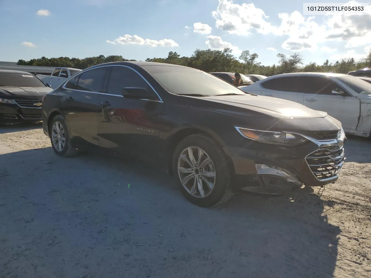 2020 Chevrolet Malibu Lt VIN: 1G1ZD5ST1LF054353 Lot: 72786474