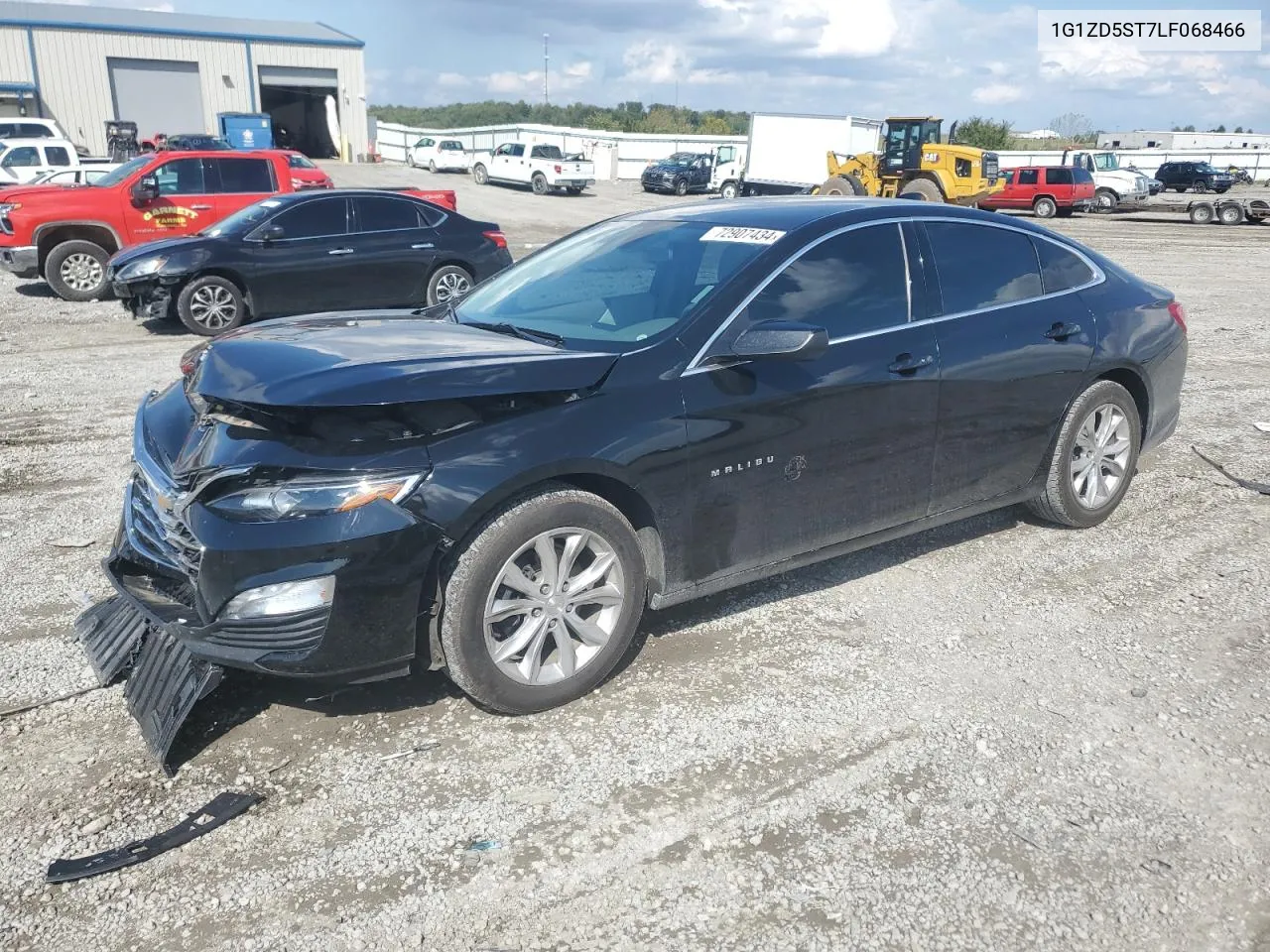 2020 Chevrolet Malibu Lt VIN: 1G1ZD5ST7LF068466 Lot: 72907434