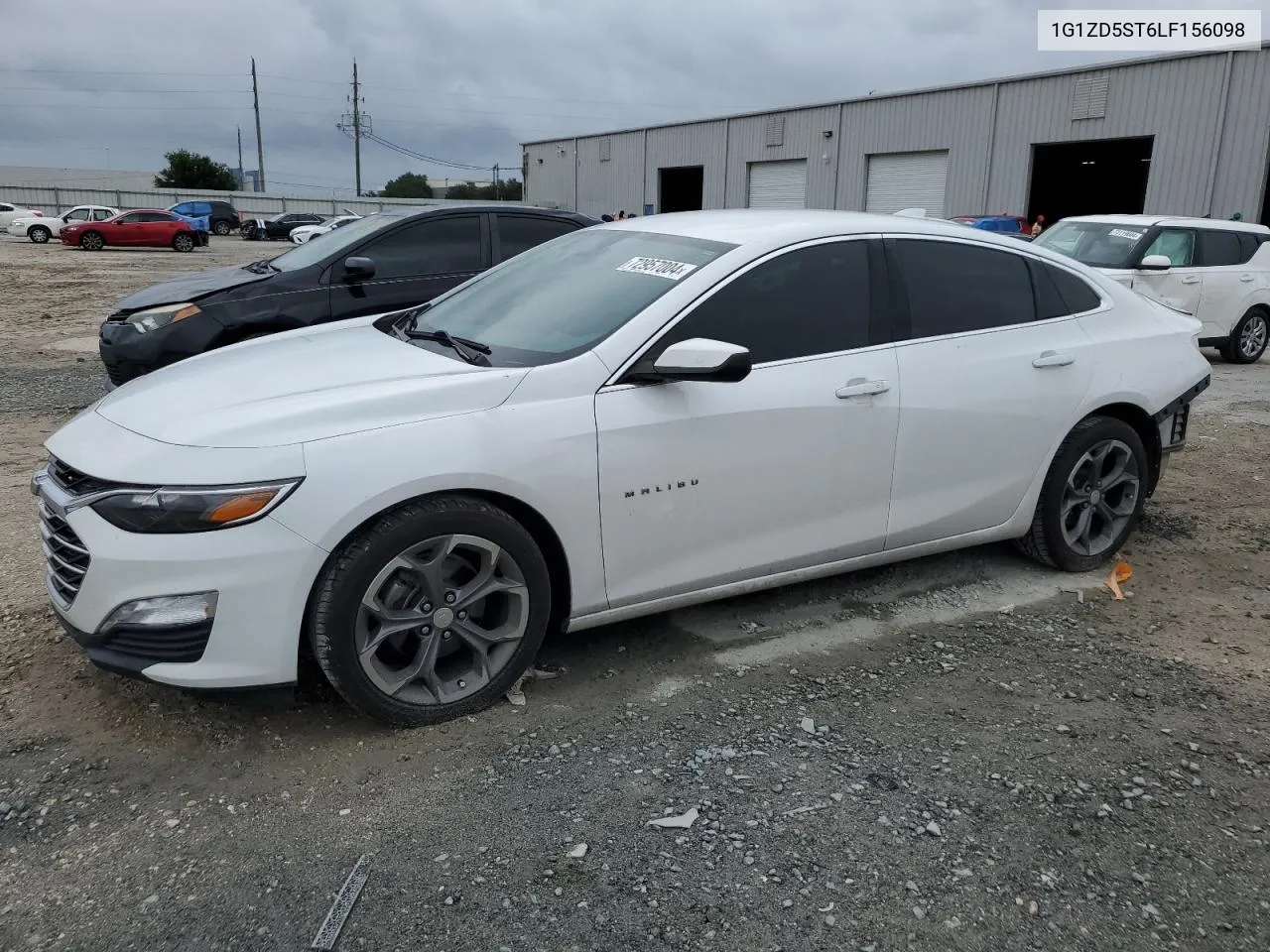 2020 Chevrolet Malibu Lt VIN: 1G1ZD5ST6LF156098 Lot: 72957004