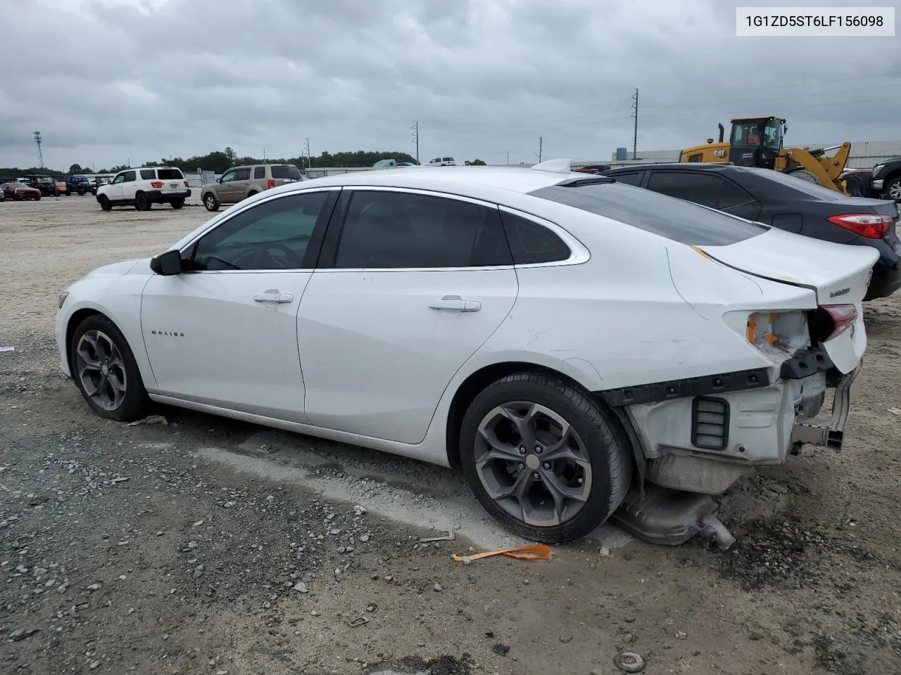 2020 Chevrolet Malibu Lt VIN: 1G1ZD5ST6LF156098 Lot: 72957004