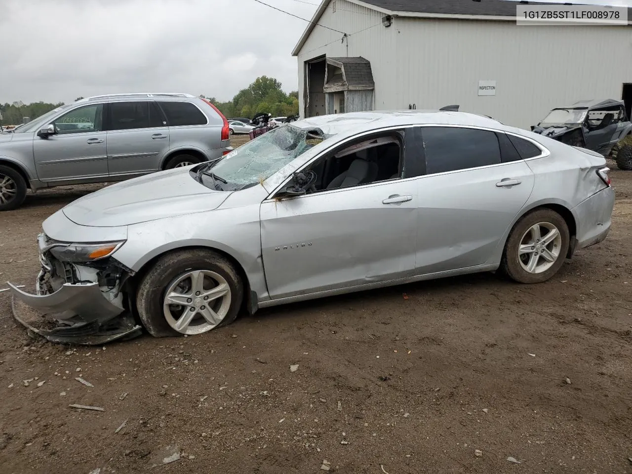 2020 Chevrolet Malibu Ls VIN: 1G1ZB5ST1LF008978 Lot: 72965844