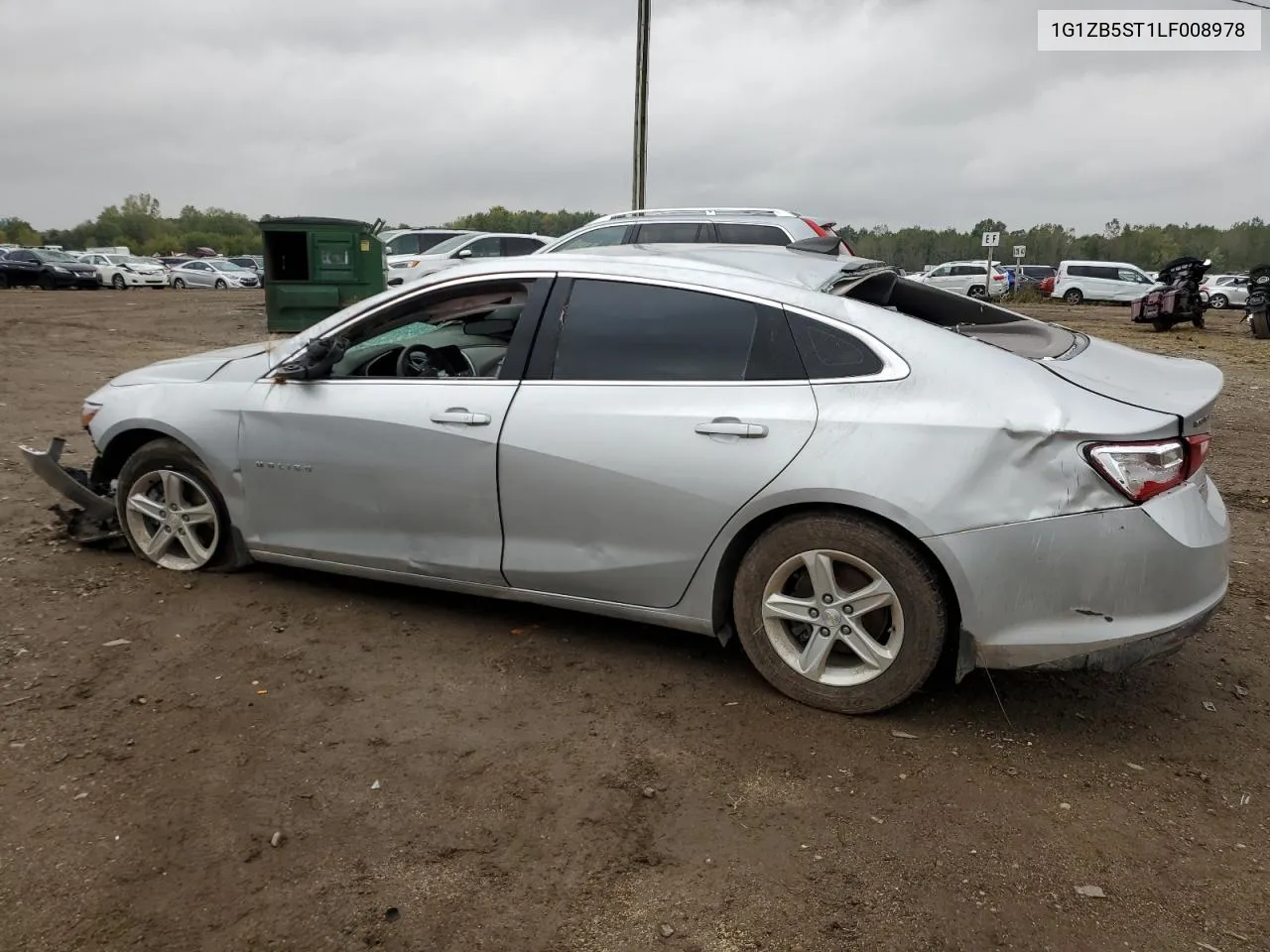 2020 Chevrolet Malibu Ls VIN: 1G1ZB5ST1LF008978 Lot: 72965844