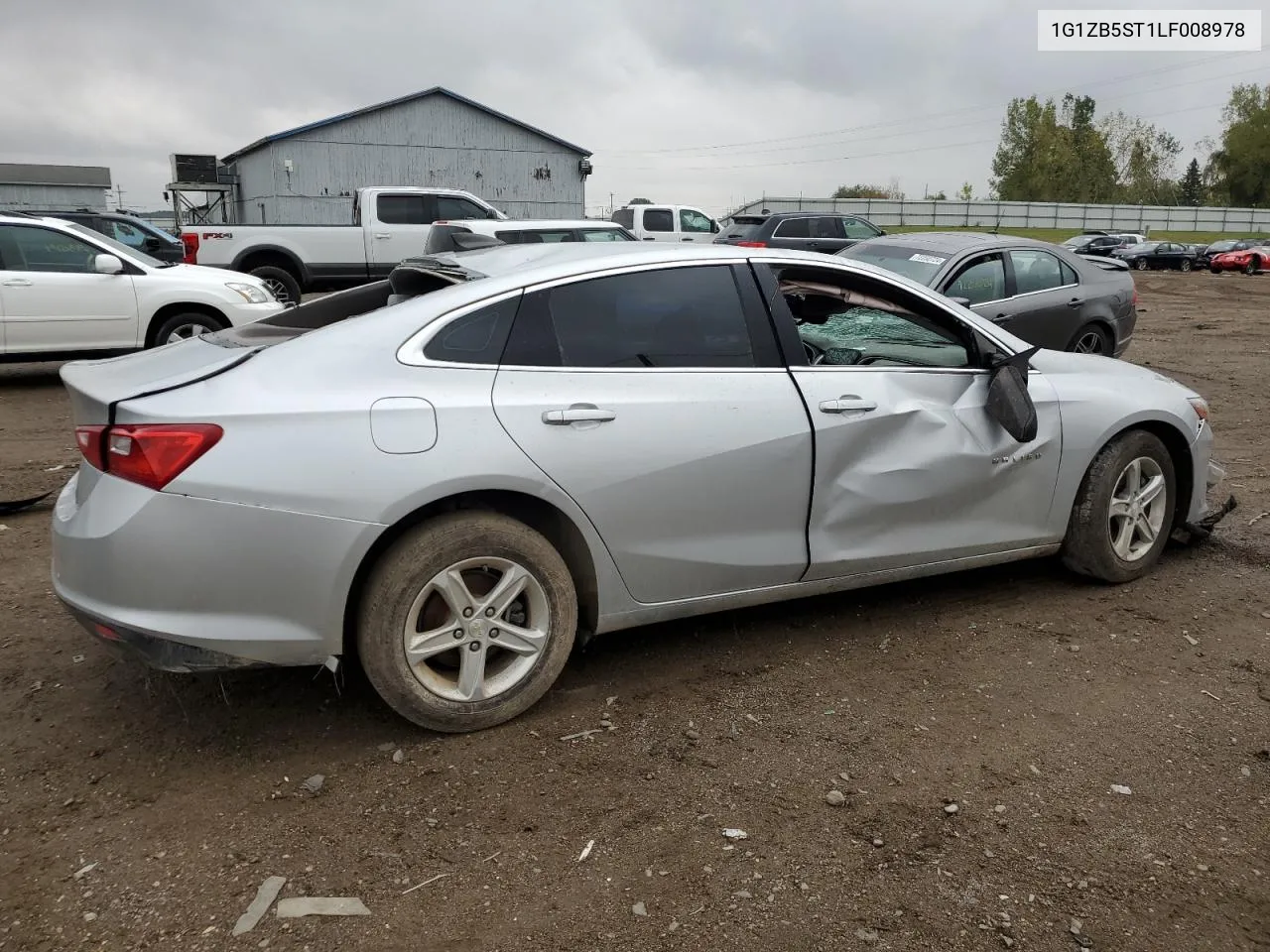 2020 Chevrolet Malibu Ls VIN: 1G1ZB5ST1LF008978 Lot: 72965844