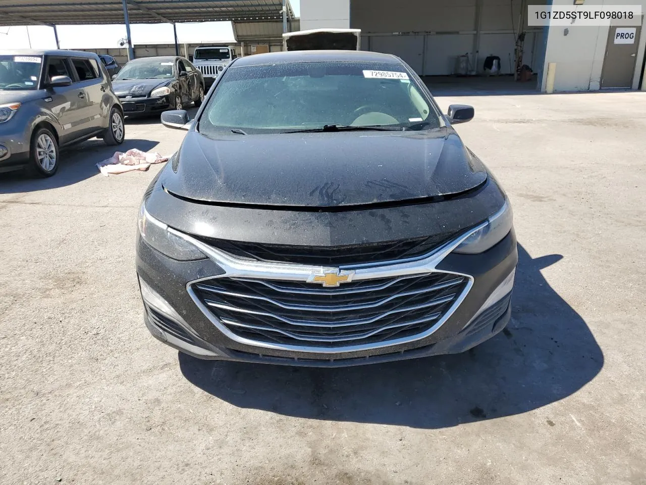 2020 Chevrolet Malibu Lt VIN: 1G1ZD5ST9LF098018 Lot: 72985754