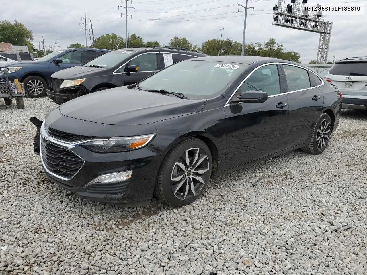 2020 Chevrolet Malibu Rs VIN: 1G1ZG5ST9LF136810 Lot: 73064504