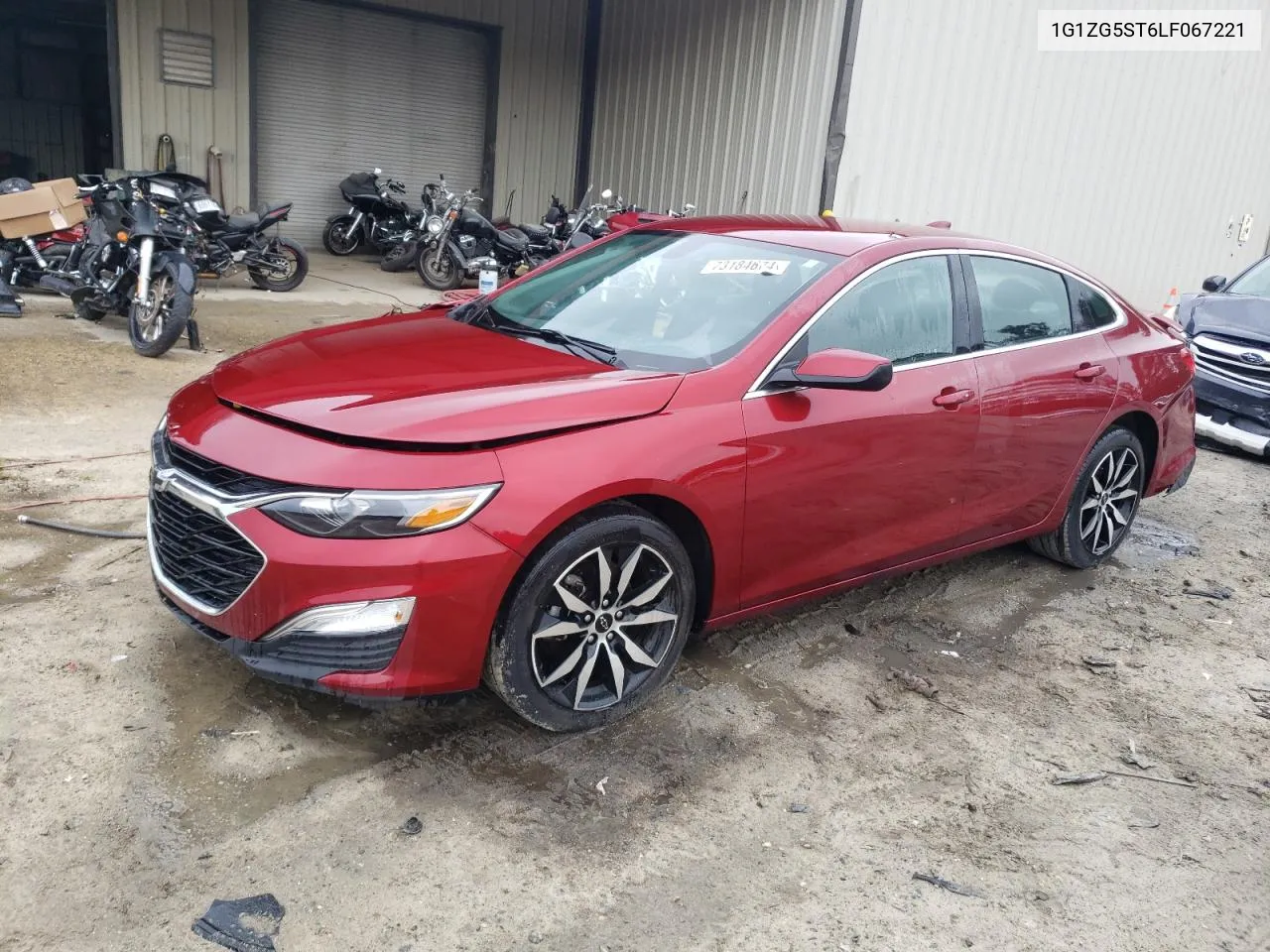 2020 Chevrolet Malibu Rs VIN: 1G1ZG5ST6LF067221 Lot: 73184674