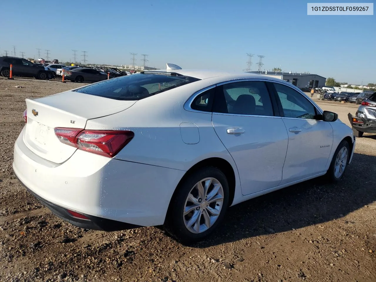 1G1ZD5ST0LF059267 2020 Chevrolet Malibu Lt