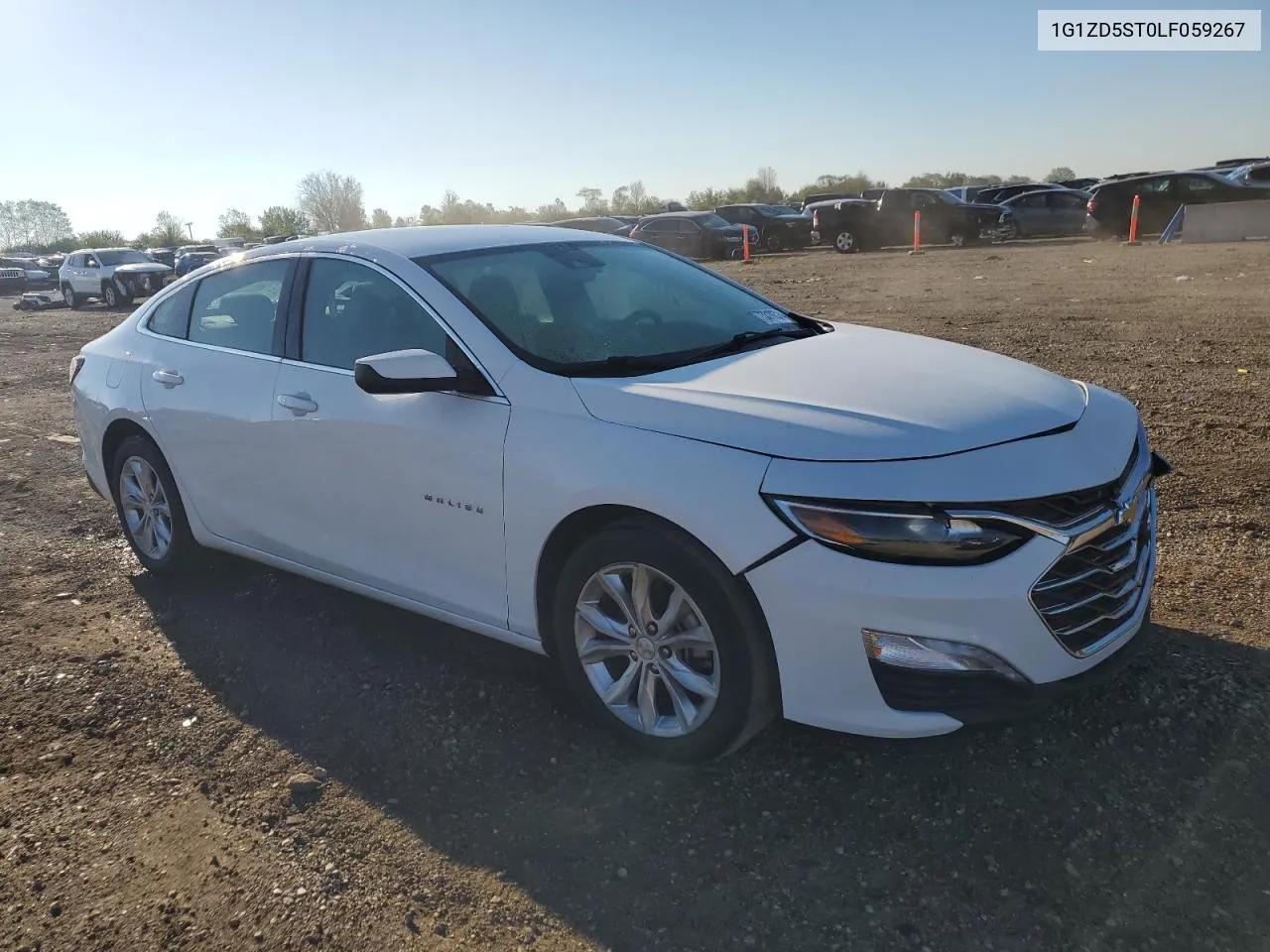 2020 Chevrolet Malibu Lt VIN: 1G1ZD5ST0LF059267 Lot: 73310324