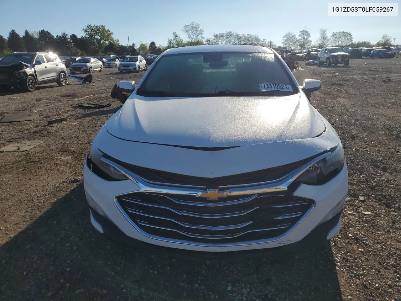 2020 Chevrolet Malibu Lt VIN: 1G1ZD5ST0LF059267 Lot: 73310324