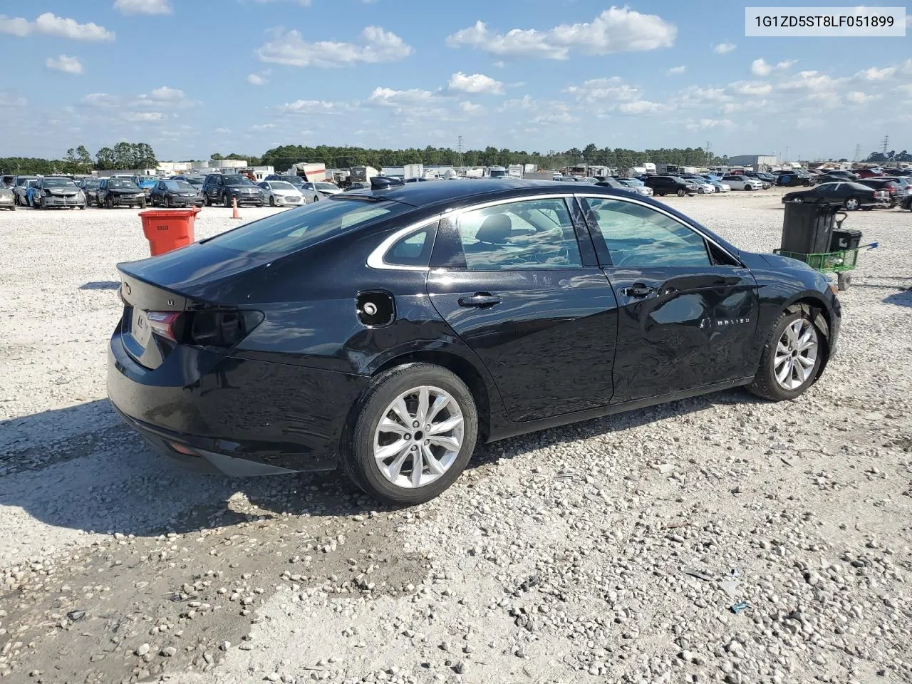 2020 Chevrolet Malibu Lt VIN: 1G1ZD5ST8LF051899 Lot: 73312384