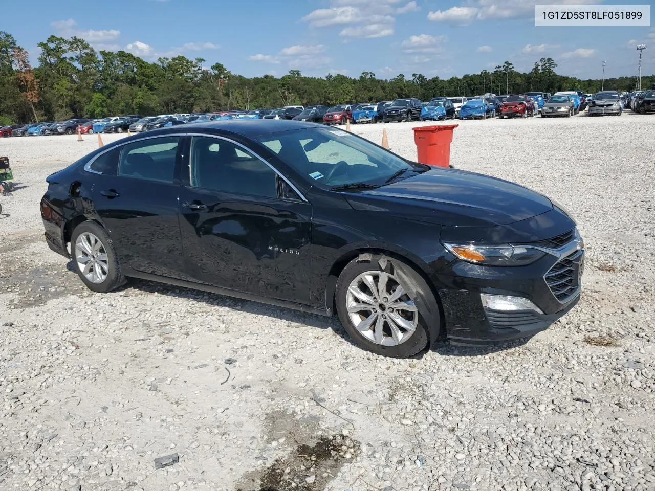 2020 Chevrolet Malibu Lt VIN: 1G1ZD5ST8LF051899 Lot: 73312384