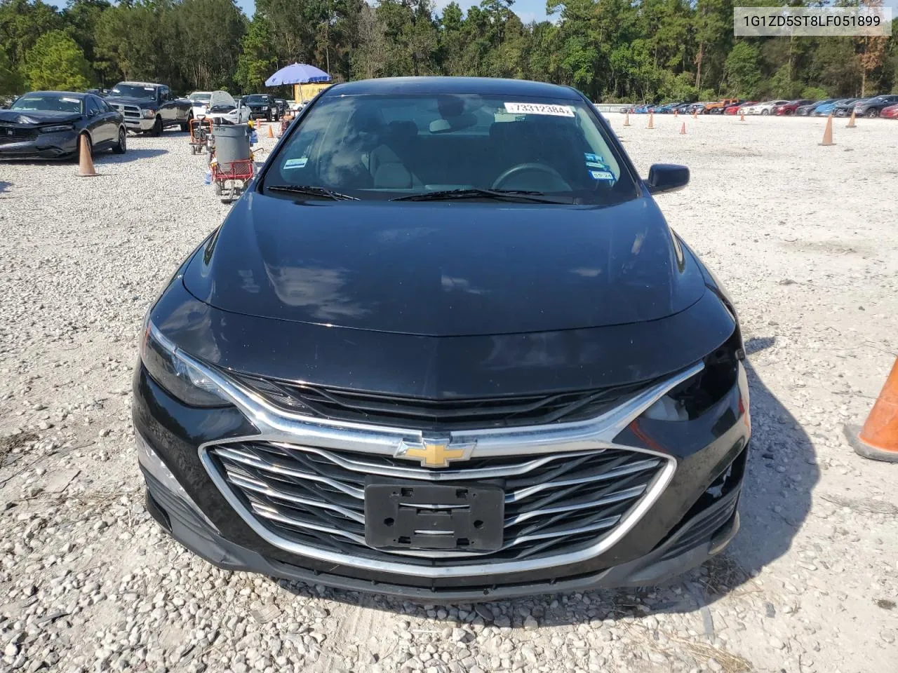 2020 Chevrolet Malibu Lt VIN: 1G1ZD5ST8LF051899 Lot: 73312384