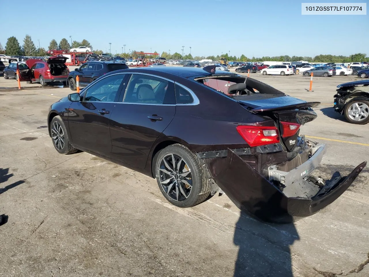 2020 Chevrolet Malibu Rs VIN: 1G1ZG5ST7LF107774 Lot: 73319774