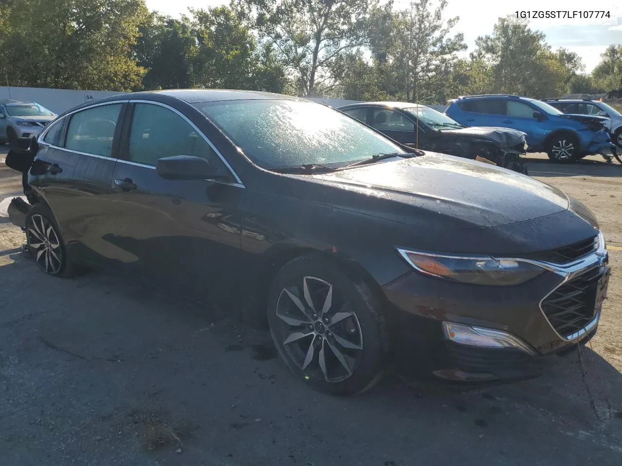 2020 Chevrolet Malibu Rs VIN: 1G1ZG5ST7LF107774 Lot: 73319774