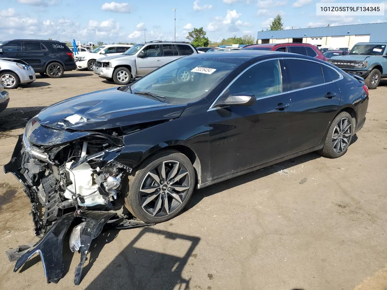 2020 Chevrolet Malibu Rs VIN: 1G1ZG5ST9LF134345 Lot: 73326454