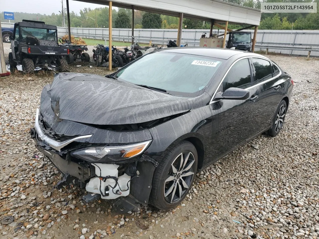 2020 Chevrolet Malibu Rs VIN: 1G1ZG5ST2LF143954 Lot: 73436234