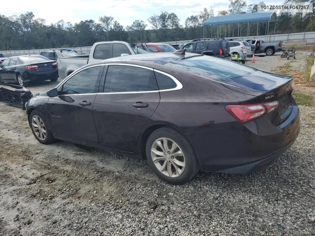 2020 Chevrolet Malibu Lt VIN: 1G1ZD5ST6LF047267 Lot: 73560224