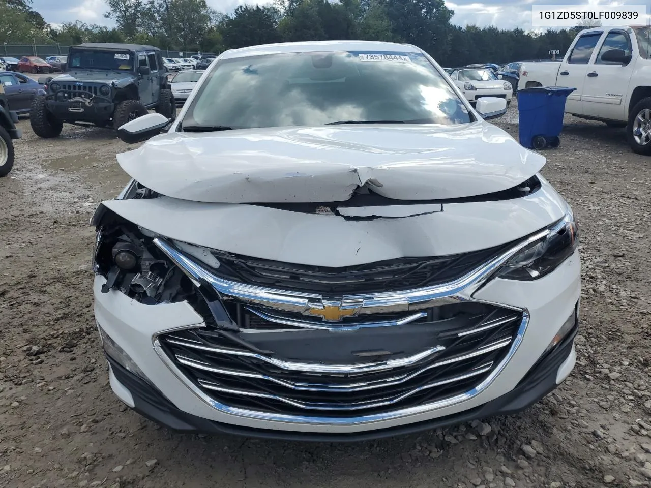 2020 Chevrolet Malibu Lt VIN: 1G1ZD5ST0LF009839 Lot: 73578444