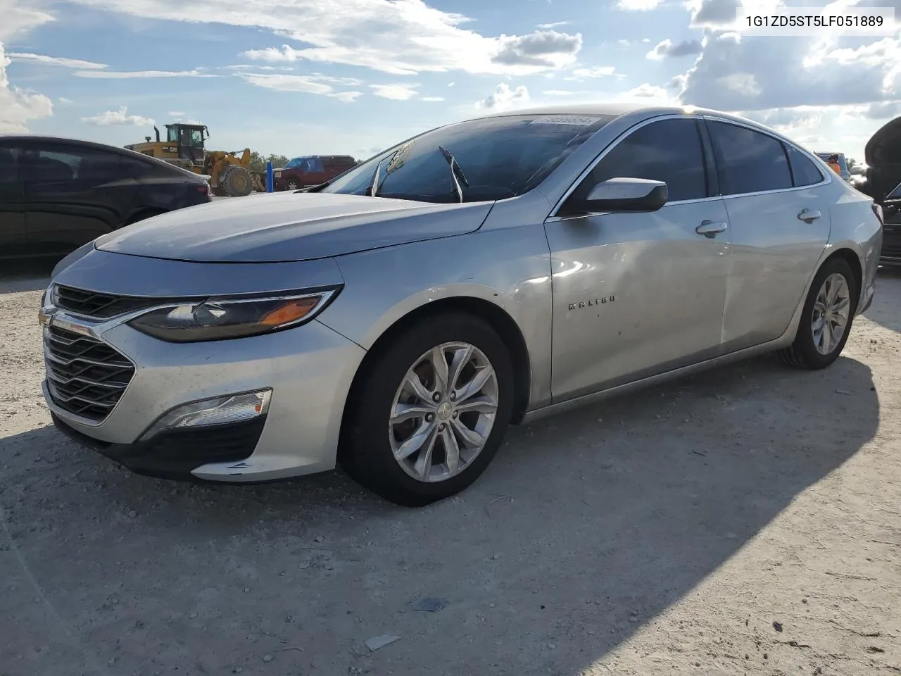 2020 Chevrolet Malibu Lt VIN: 1G1ZD5ST5LF051889 Lot: 73699854