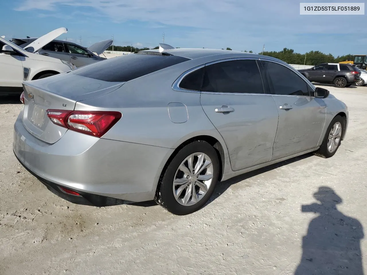 2020 Chevrolet Malibu Lt VIN: 1G1ZD5ST5LF051889 Lot: 73699854