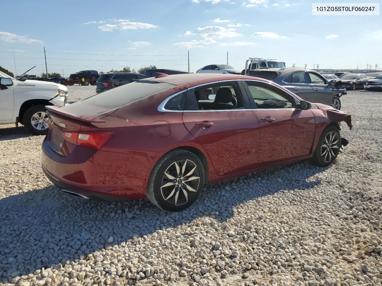 2020 Chevrolet Malibu Rs VIN: 1G1ZG5ST0LF060247 Lot: 73709364