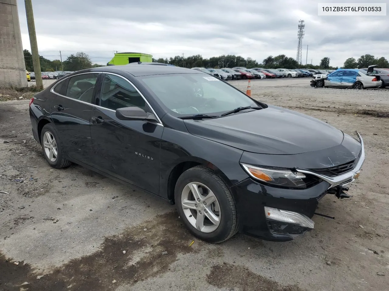 2020 Chevrolet Malibu Ls VIN: 1G1ZB5ST6LF010533 Lot: 73800404