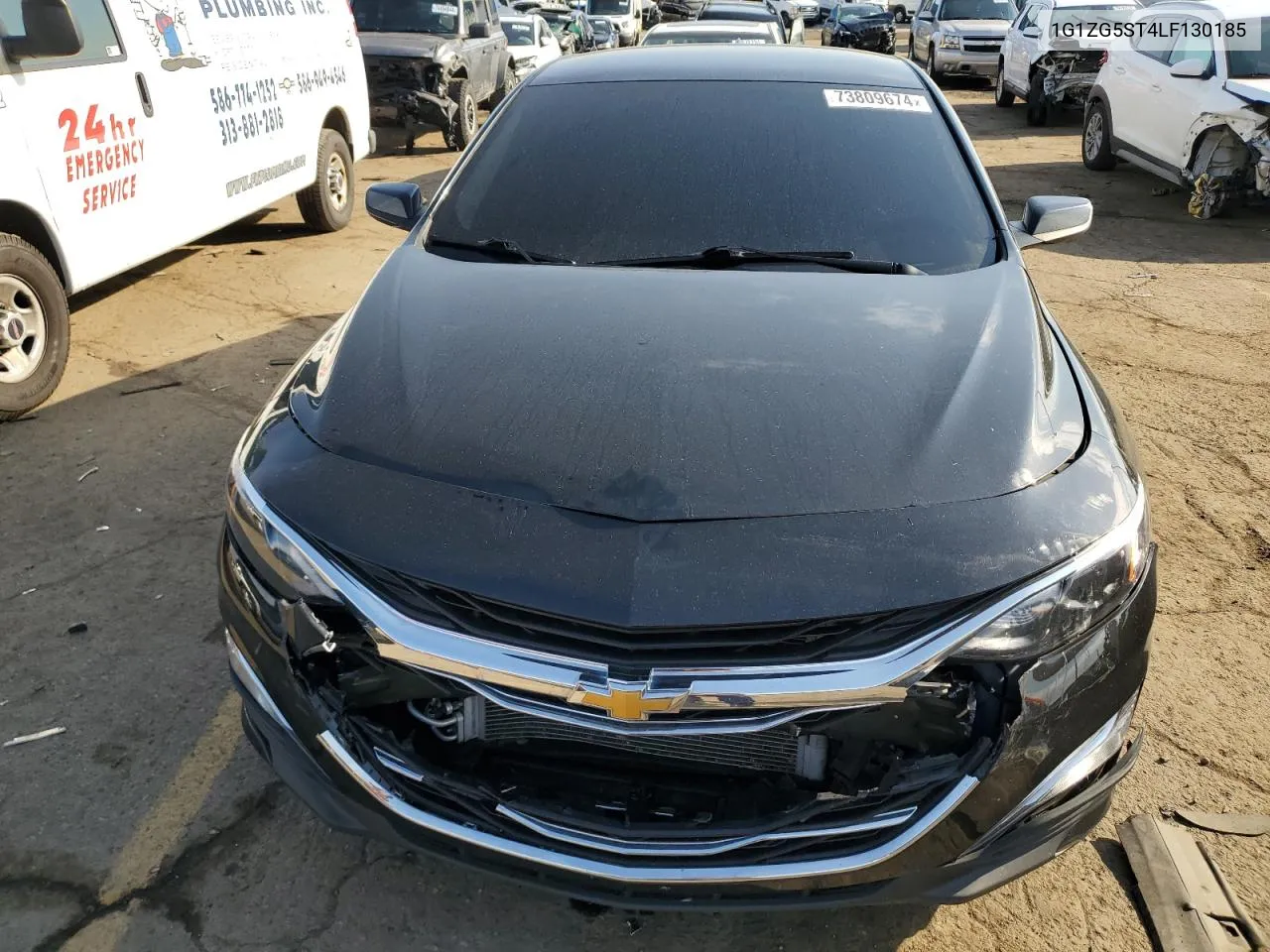 2020 Chevrolet Malibu Rs VIN: 1G1ZG5ST4LF130185 Lot: 73809674