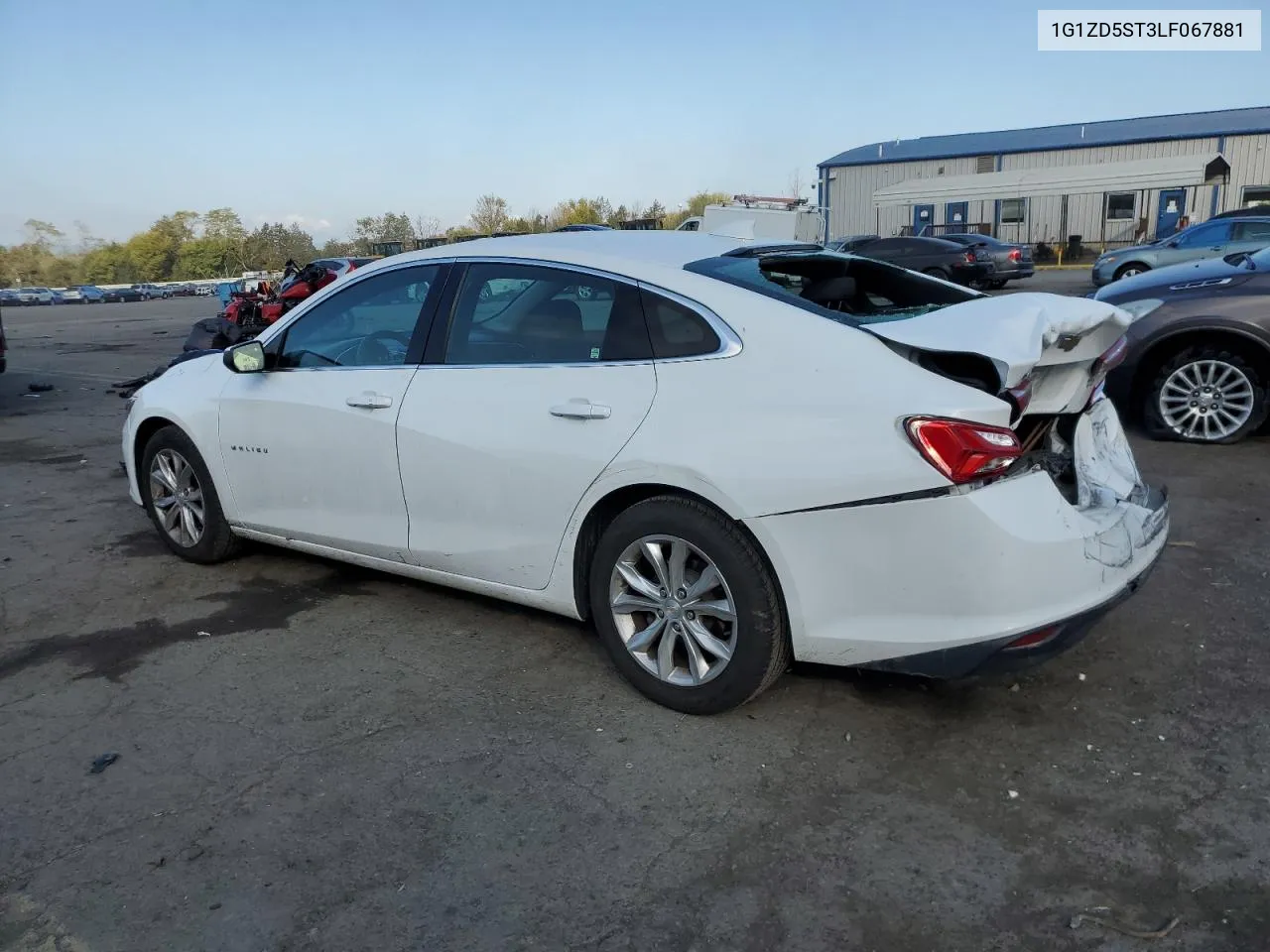 2020 Chevrolet Malibu Lt VIN: 1G1ZD5ST3LF067881 Lot: 73846654