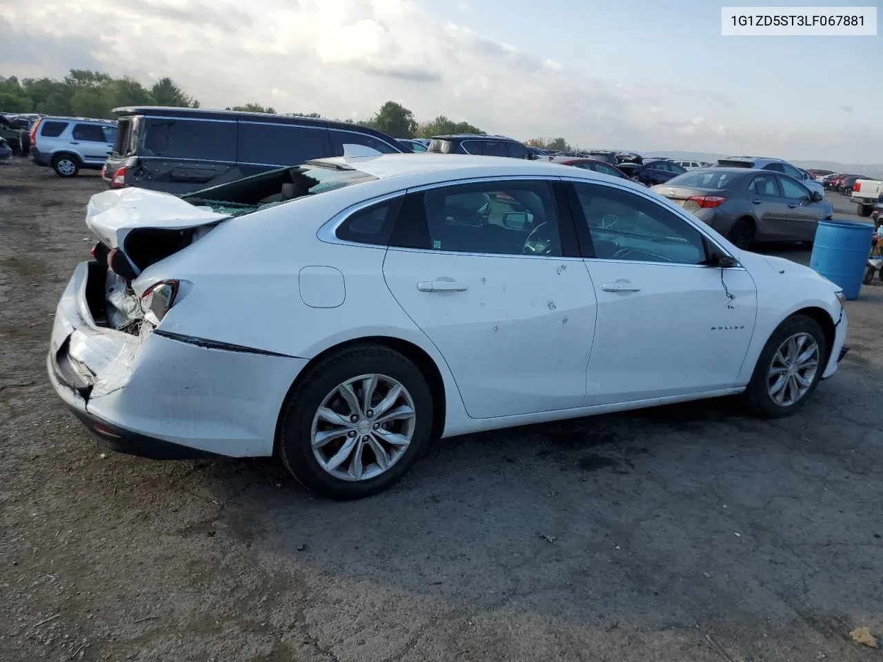 2020 Chevrolet Malibu Lt VIN: 1G1ZD5ST3LF067881 Lot: 73846654