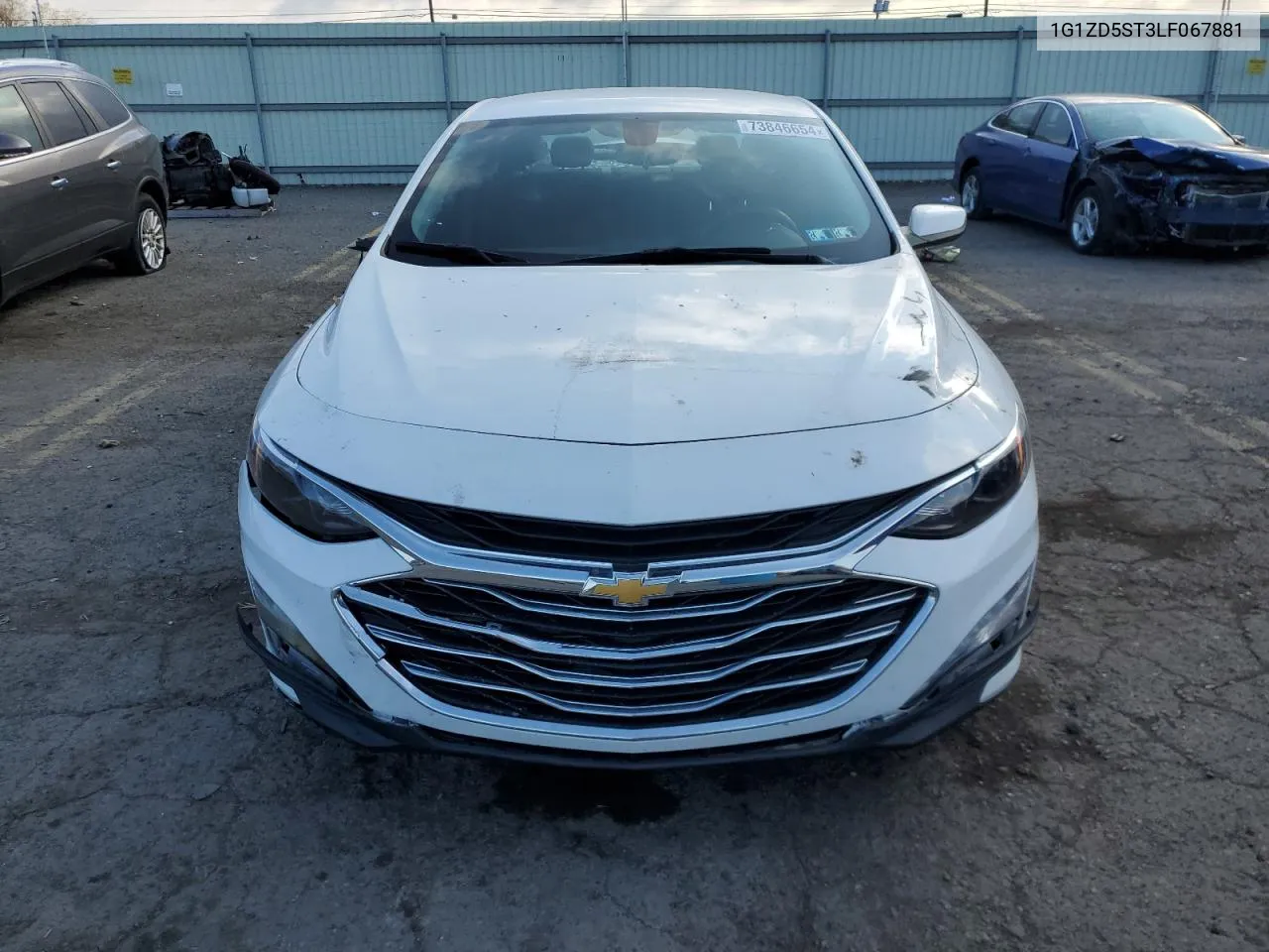 2020 Chevrolet Malibu Lt VIN: 1G1ZD5ST3LF067881 Lot: 73846654