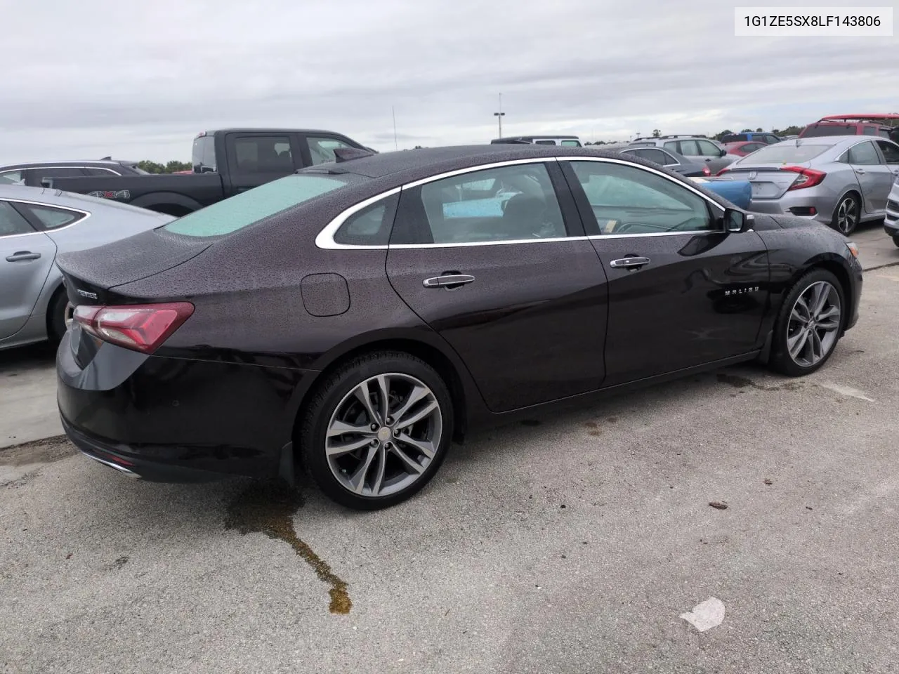 2020 Chevrolet Malibu Premier VIN: 1G1ZE5SX8LF143806 Lot: 74042644