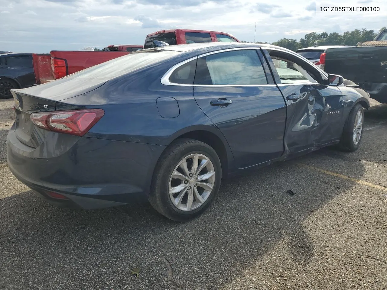 2020 Chevrolet Malibu Lt VIN: 1G1ZD5STXLF000100 Lot: 74059484