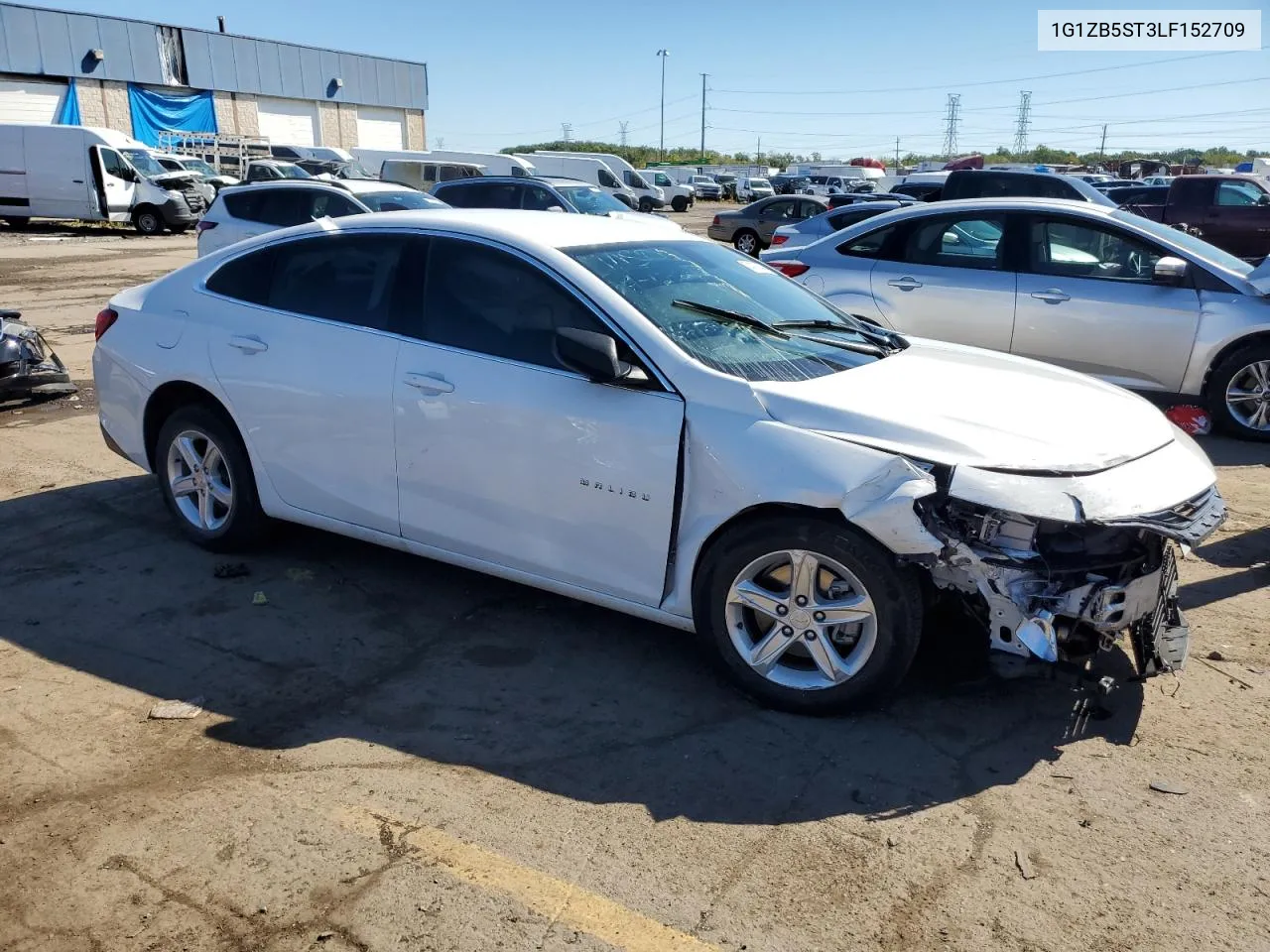 2020 Chevrolet Malibu Ls VIN: 1G1ZB5ST3LF152709 Lot: 74079444