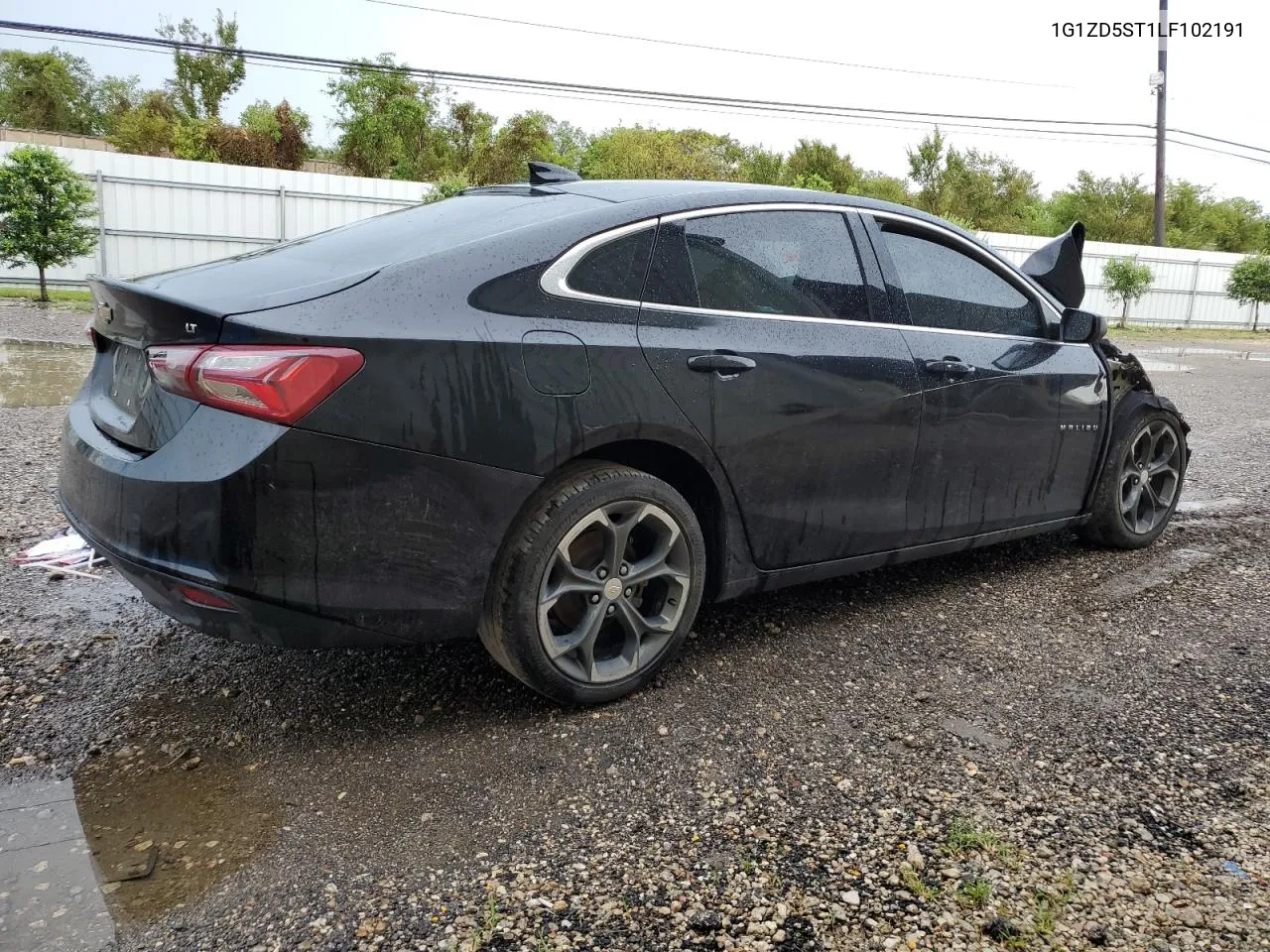 2020 Chevrolet Malibu Lt VIN: 1G1ZD5ST1LF102191 Lot: 74086504