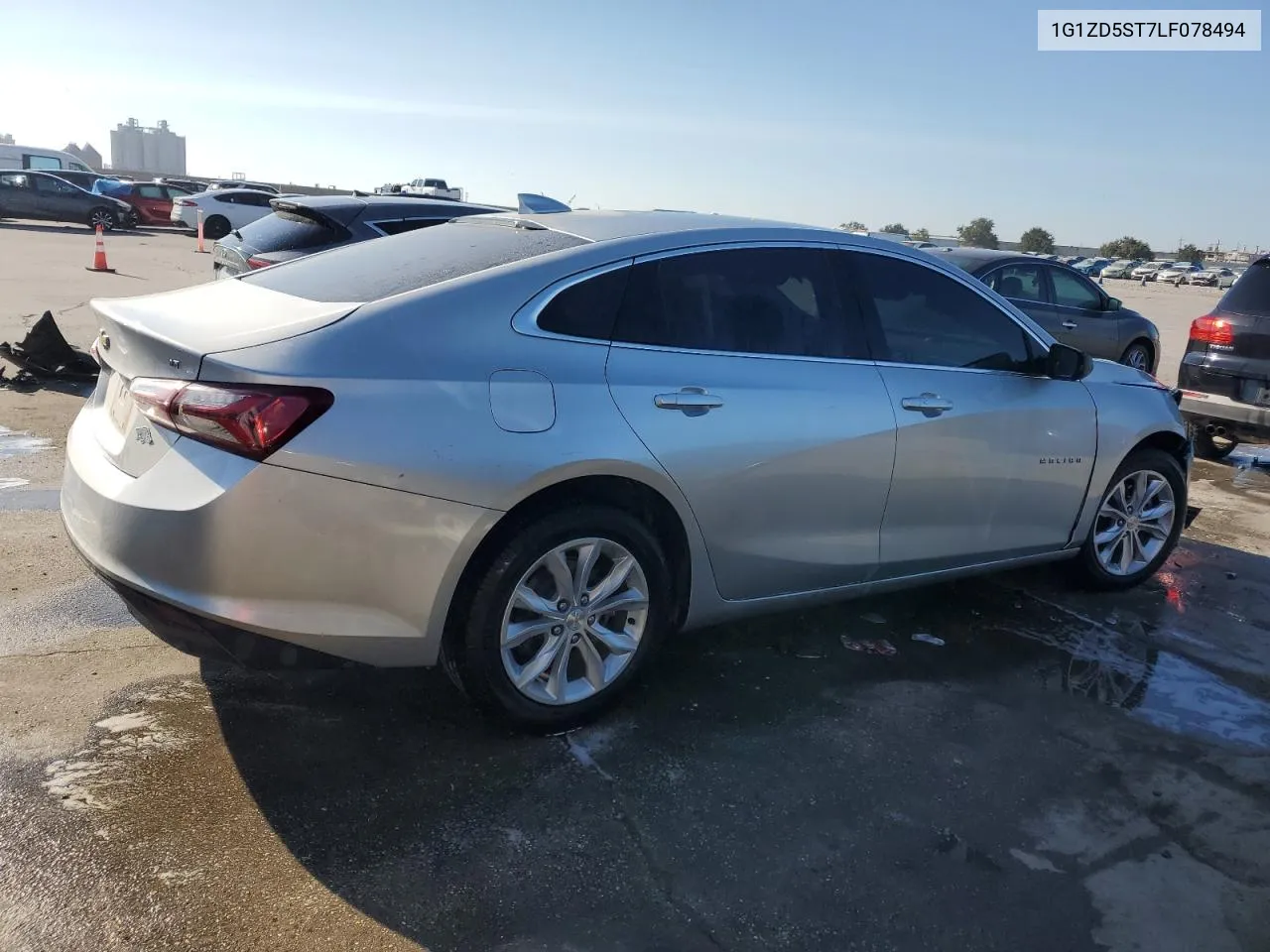 2020 Chevrolet Malibu Lt VIN: 1G1ZD5ST7LF078494 Lot: 74112104