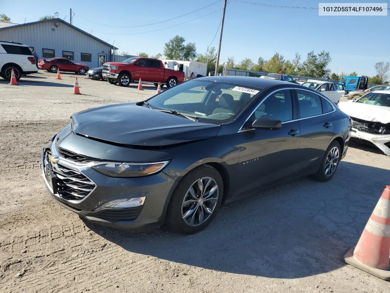 2020 Chevrolet Malibu Lt VIN: 1G1ZD5ST4LF107496 Lot: 74122654