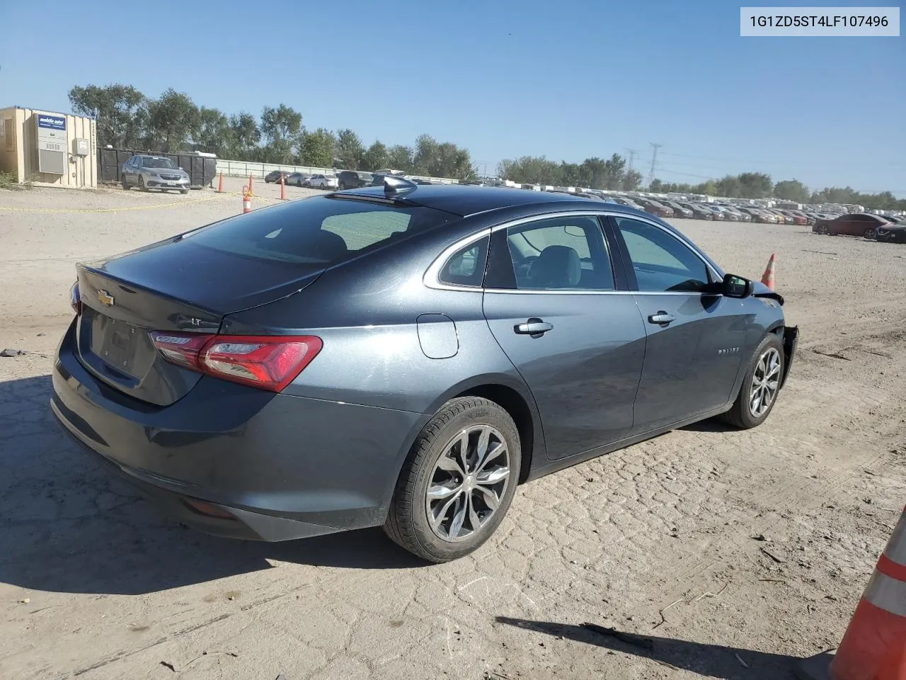 2020 Chevrolet Malibu Lt VIN: 1G1ZD5ST4LF107496 Lot: 74122654