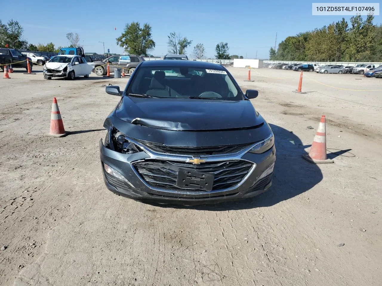 2020 Chevrolet Malibu Lt VIN: 1G1ZD5ST4LF107496 Lot: 74122654