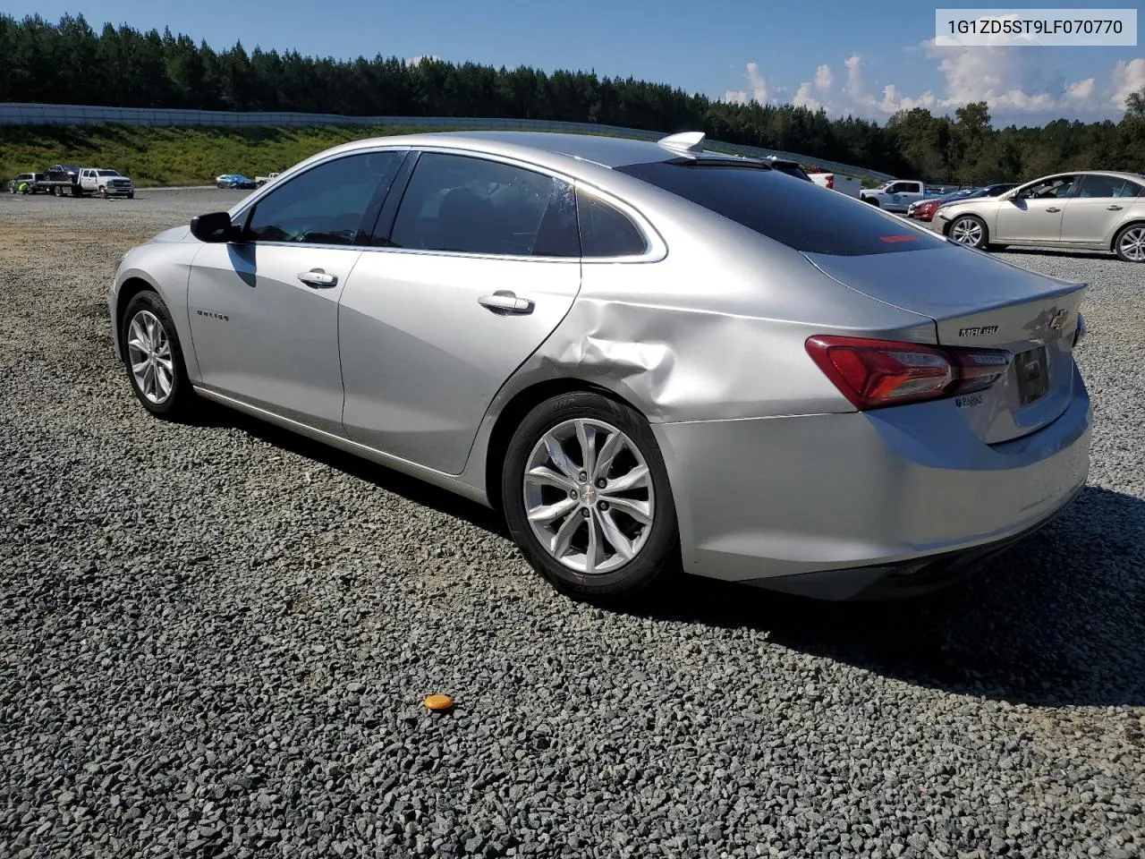 2020 Chevrolet Malibu Lt VIN: 1G1ZD5ST9LF070770 Lot: 74146134