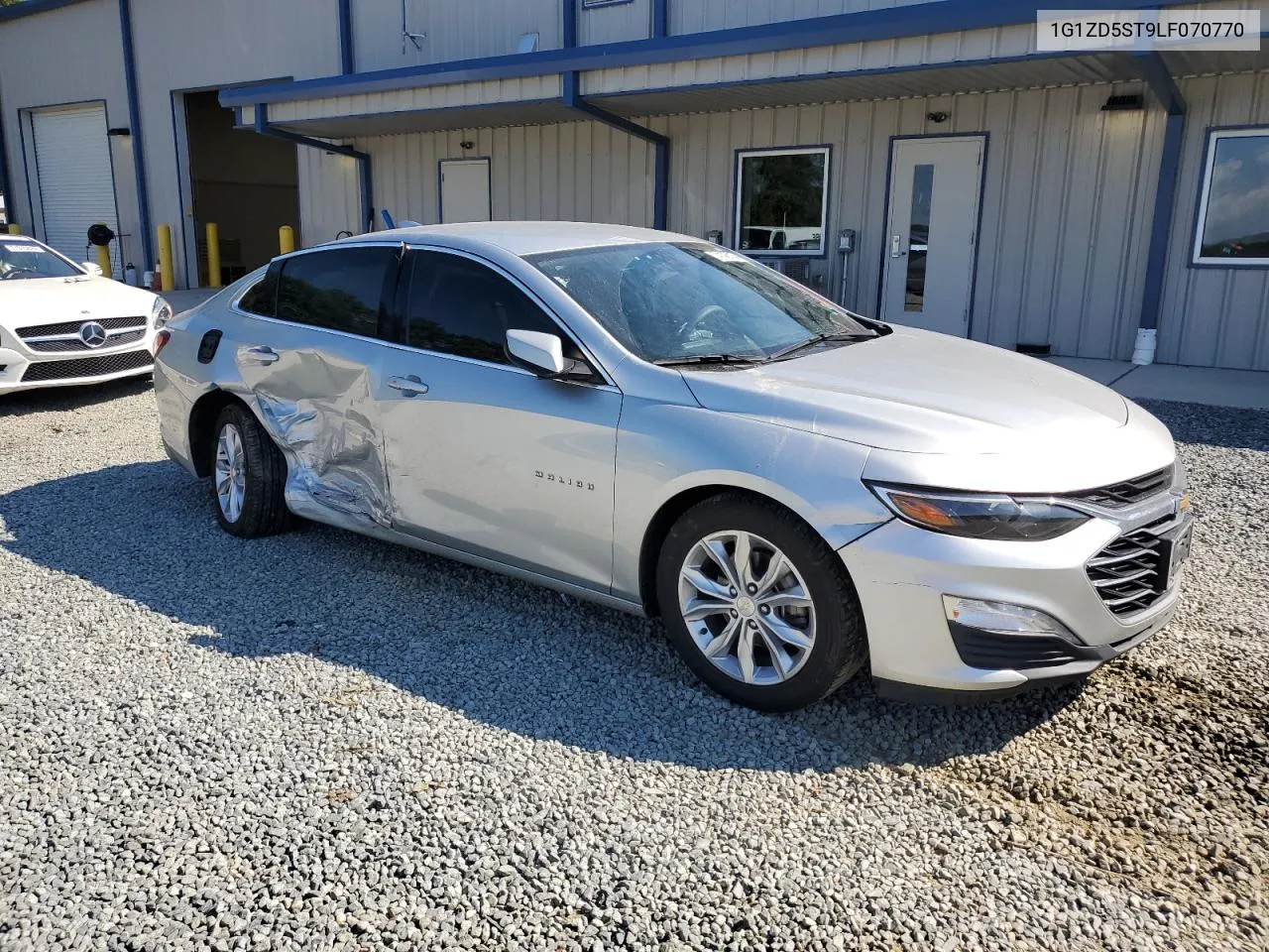 2020 Chevrolet Malibu Lt VIN: 1G1ZD5ST9LF070770 Lot: 74146134